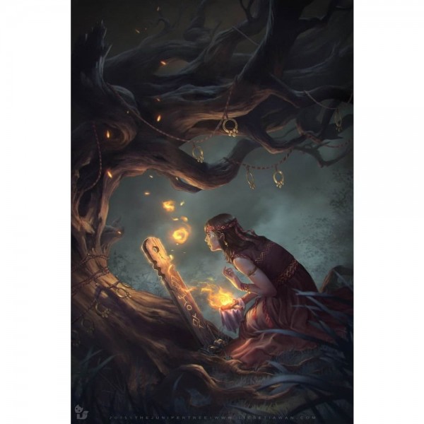 DIY Diamant Schilderij - Fantasie PIX-2078