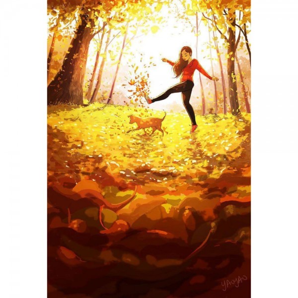 DIY Diamond Painting - Thanksgiving Day & Halloween PIX-3276