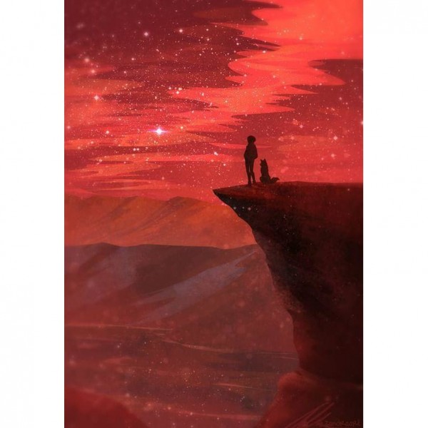 DIY Diamant Schilderij - Fantasie PIX-1827