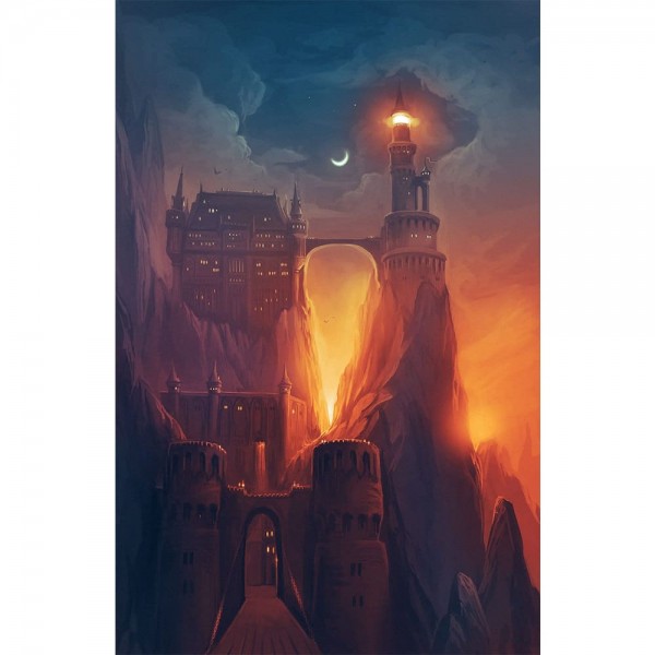 DIY Diamant Schilderij - Fantasie PIX-1949