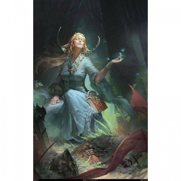 DIY Diamant Schilderij - Fantasie PIX-1881