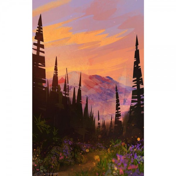 DIY Diamant Schilderij - Fantasie PIX-1901
