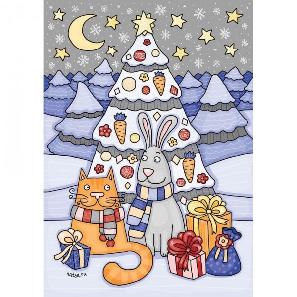 DIY Diamond Painting - Kerstmis PIX-3055