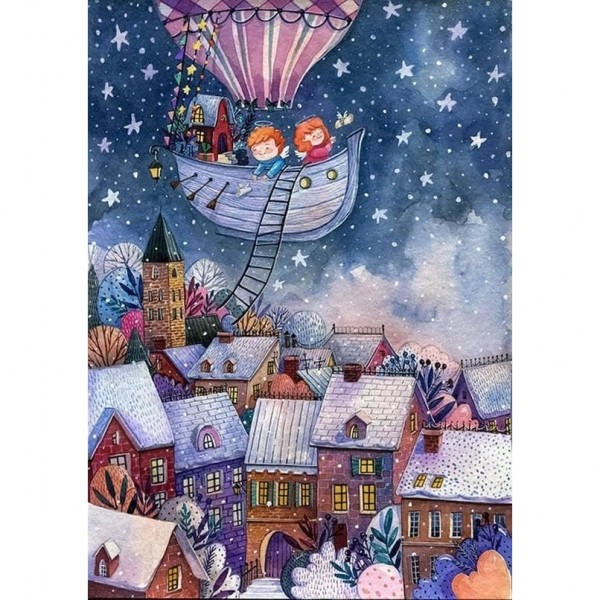 DIY Diamond Painting - Kerstmis PIX-2916