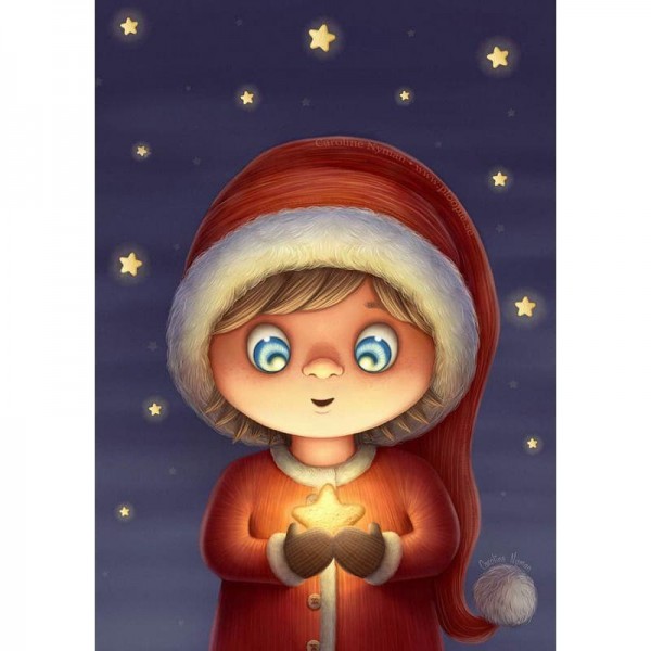 DIY Diamond Painting - Kerstmis PIX-2991