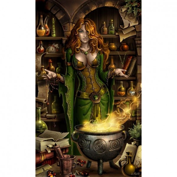 DIY Diamant Schilderij - Fantasie PIX-1942