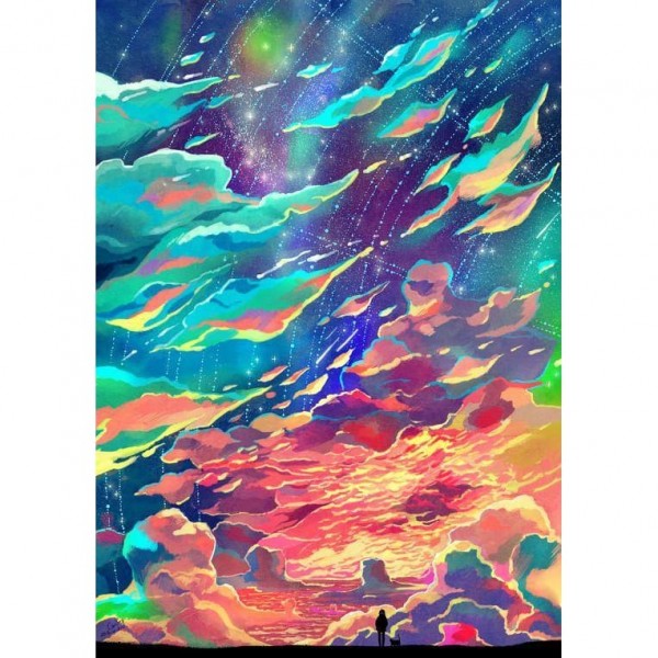 DIY Diamant Schilderij - Fantasie PIX-1952