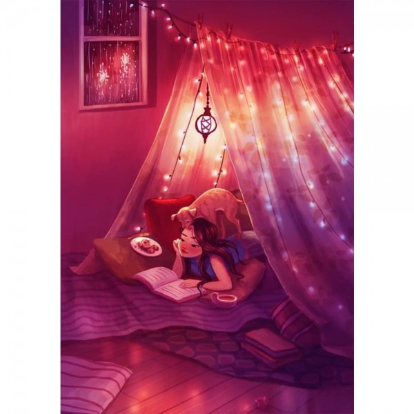 DIY Diamant Schilderij - Fantasie PIX-2082