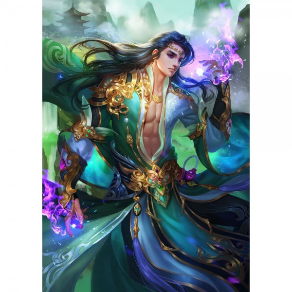 DIY Diamant Schilderij - Fantasie PIX-2061