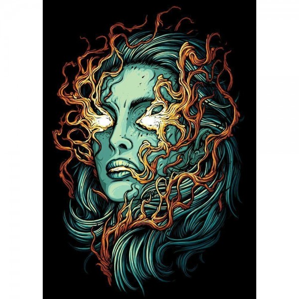 DIY Diamant Schilderij - Fantasie PIX-2001