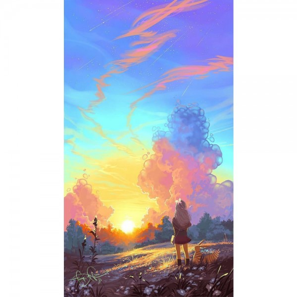 DIY Diamant Schilderij - Fantasie PIX-1984