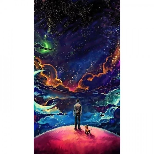 DIY Diamant Schilderij - Fantasie PIX-2065