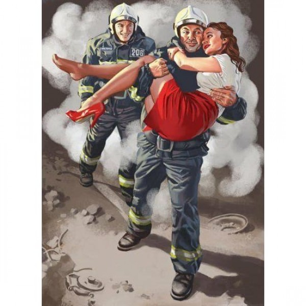 DIY Diamond Painting - Helden PIX-3407