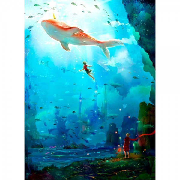 DIY Diamant Schilderij - Fantasie PIX-1931