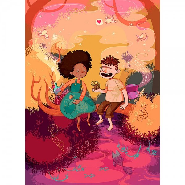 DIY diamant schilderij - Kinderen PIX-2757