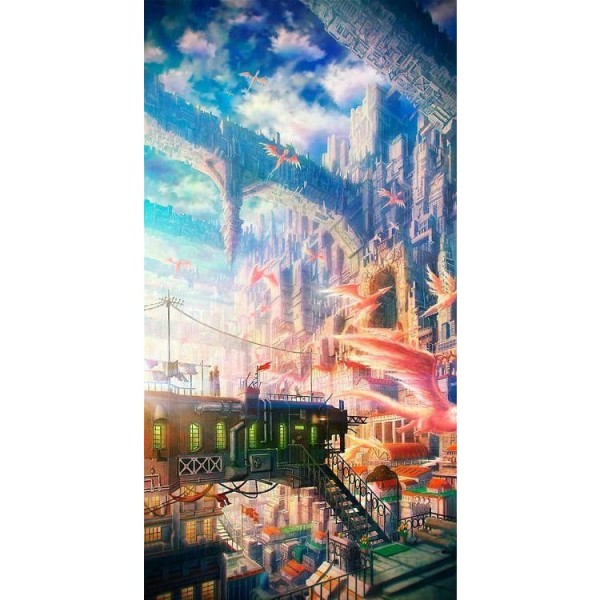 DIY Diamant Schilderij - Fantasie PIX-1889