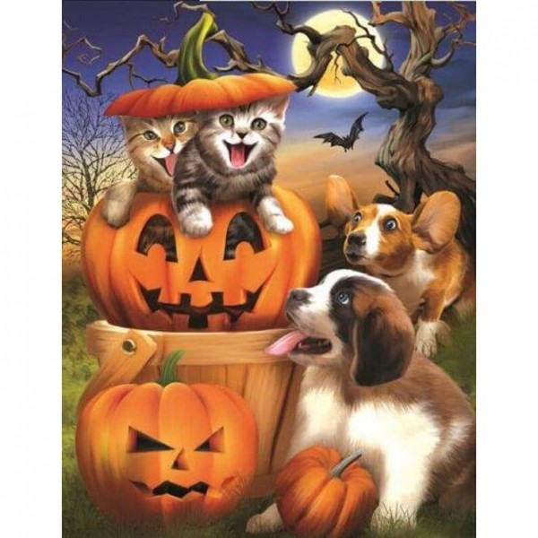 DIY Diamond Painting - Thanksgiving Day & Halloween PIX-3298