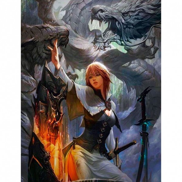 DIY Diamond Painting - Fantasie PIX-1937