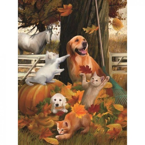 DIY Diamond Painting - Thanksgiving Day & Halloween PIX-3283