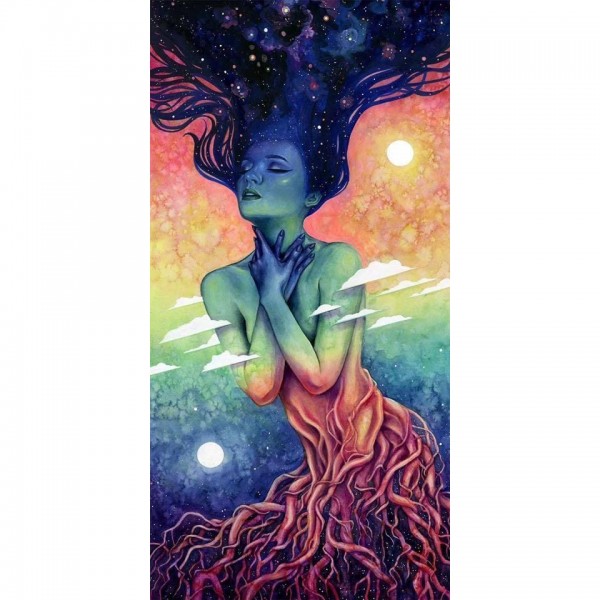 DIY Diamant Schilderij - Fantasie PIX-2077