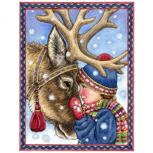 DIY Diamond Painting - Kerstmis PIX-3048