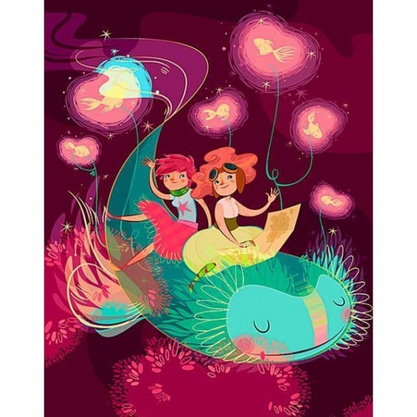 DIY diamant schilderij - Kinderen PIX-2664