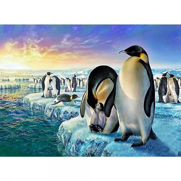 DIY Diamond Painting - Pinguïns PIX-453