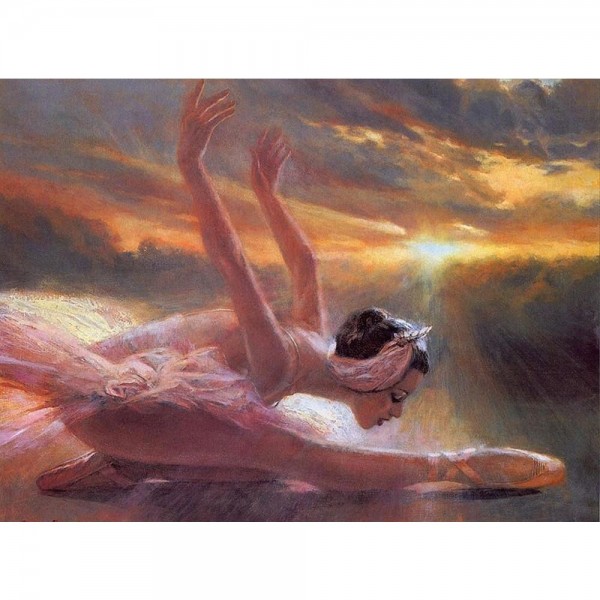 DIY Diamond Painting - SchilderijBallet Meisje PIX-450