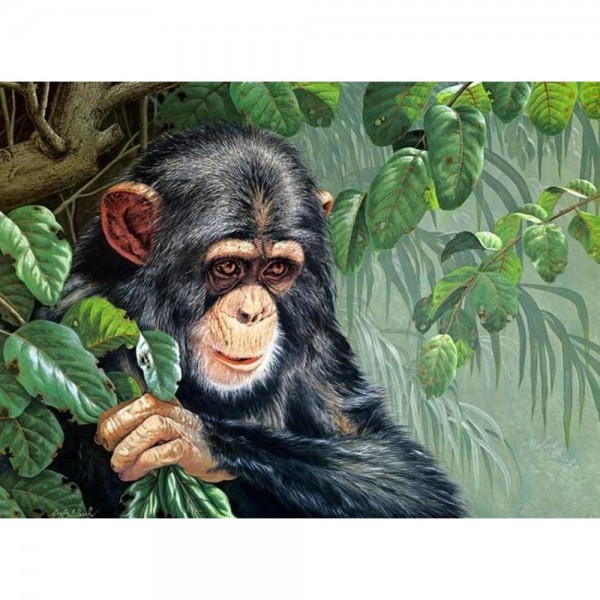 DIY Diamond Painting - Gorilla Baby PIX-243