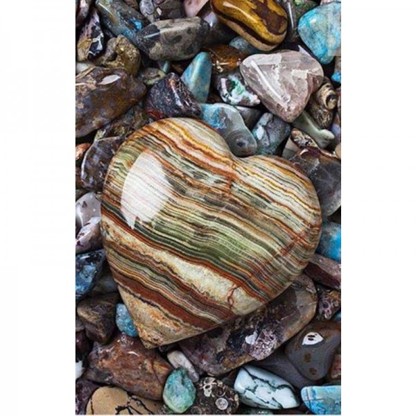 DIY Diamond Painting - Hartvormig PIX-201