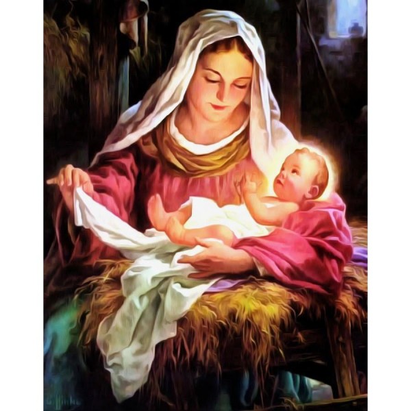 DIY Diamond Painting - Kerstmis PIX-2960