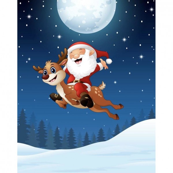 DIY Diamond Painting - Kerstmis PIX-2945