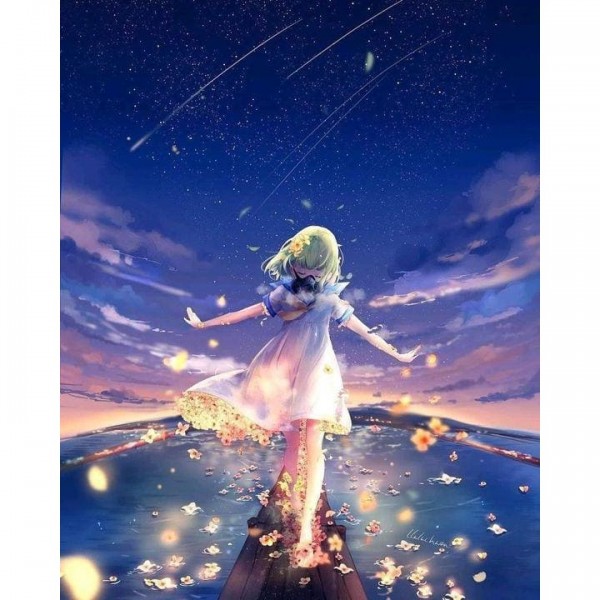 DIY Diamant Schilderij - Fantasie PIX-1882