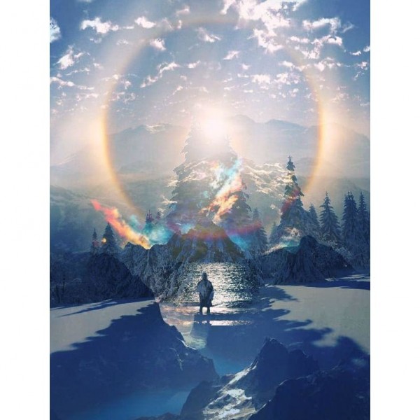 DIY Diamant Schilderij - Fantasie PIX-1861