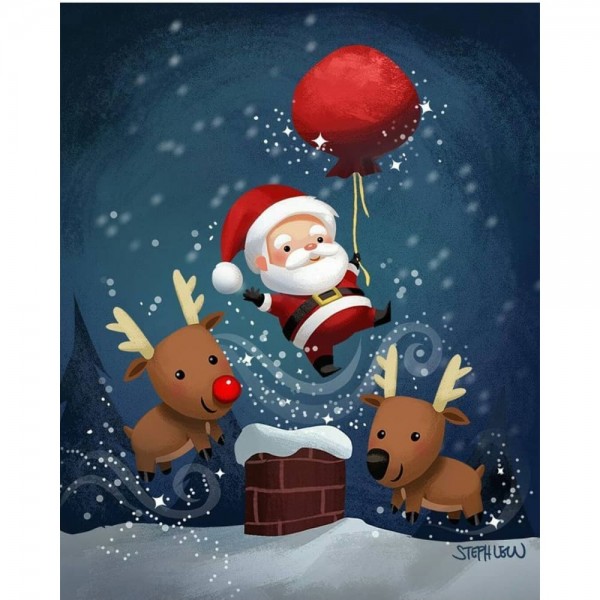 DIY Diamond Painting - Kerstmis PIX-2944