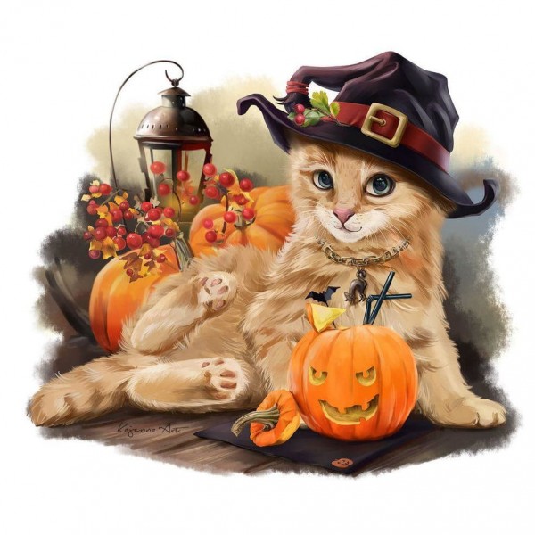 DIY Diamond Painting - Thanksgiving Day & Halloween PIX-3310