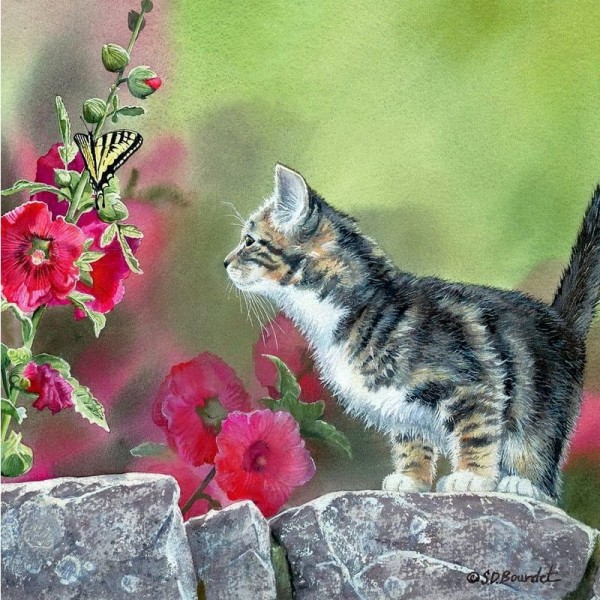 DIY diamant schilderij - Dieren PIX-2471