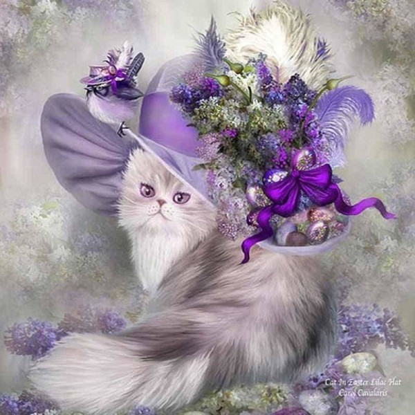DIY Diamond Painting - Kat PIX-1384
