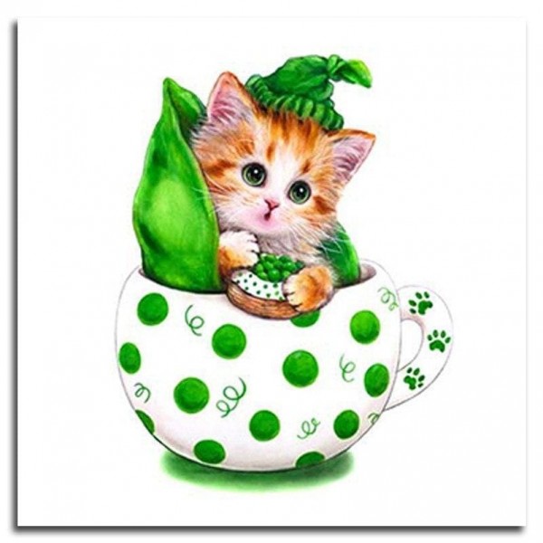 DIY Diamond Painting - Kat PIX-1359