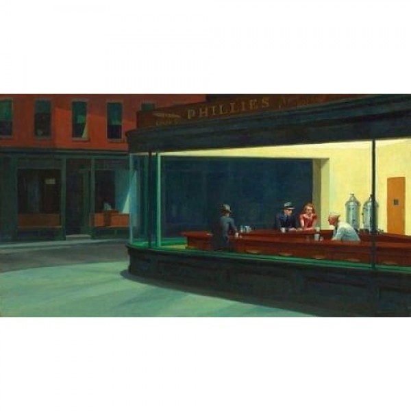 DIY Diamond Painting - Nighthawks PIX-335