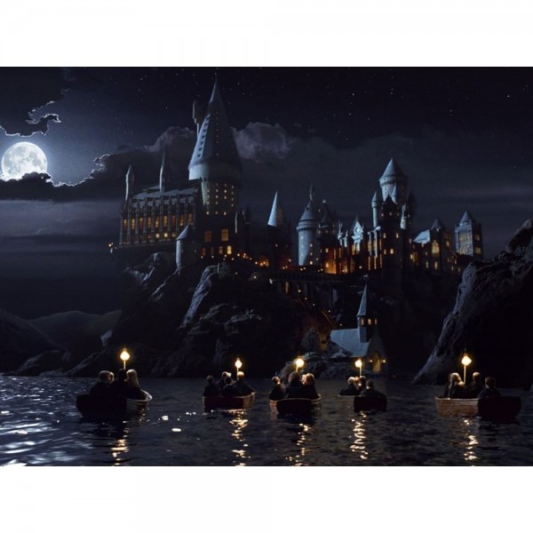 DIY Diamond Painting - Kasteel Nachtboot PIX-355