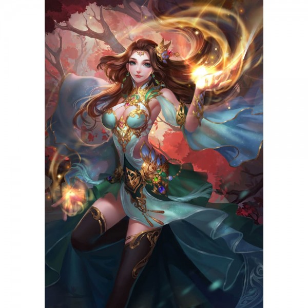 DIY Diamant Schilderij - Fantasie PIX-2057