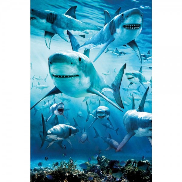 DIY Diamond Painting - Haaien Animal PIX-1309