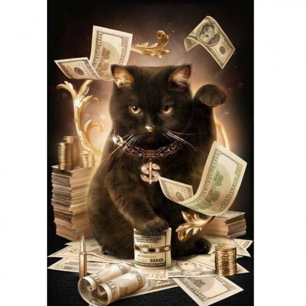 DIY Diamond Painting - Kat PIX-1331