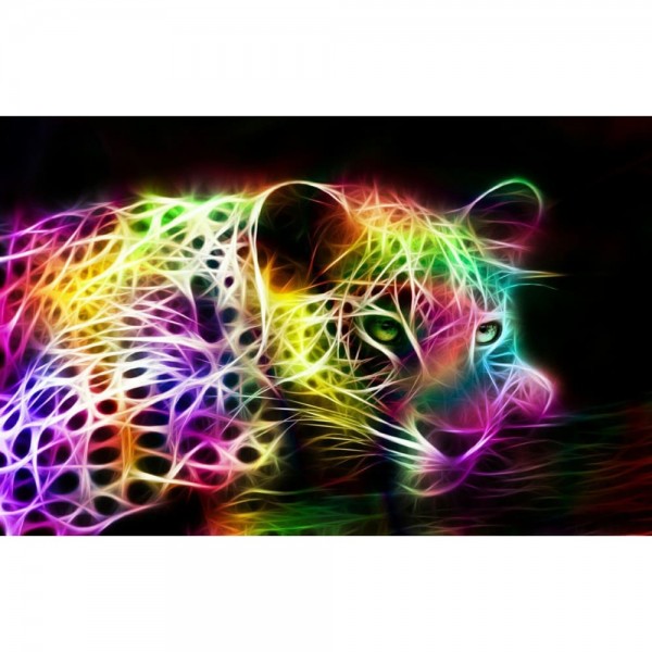 DIY Diamond Painting - Jaguar Full Colors PIX-501