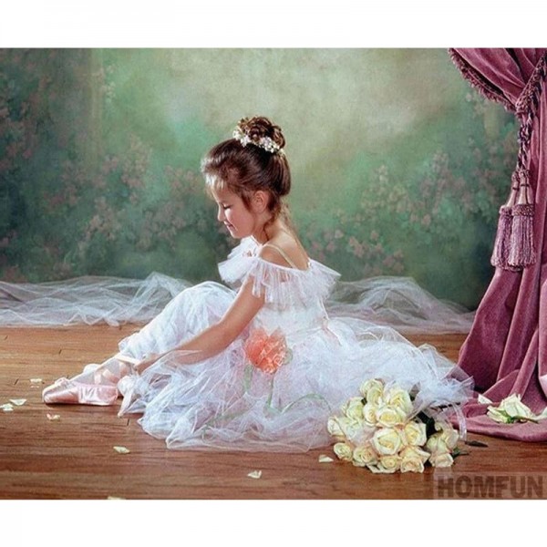 DIY Diamond Painting - Meisjesballet PIX-445