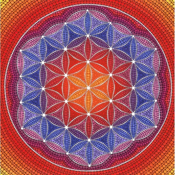 DIY diamant schilderij - Mandala PIX-863