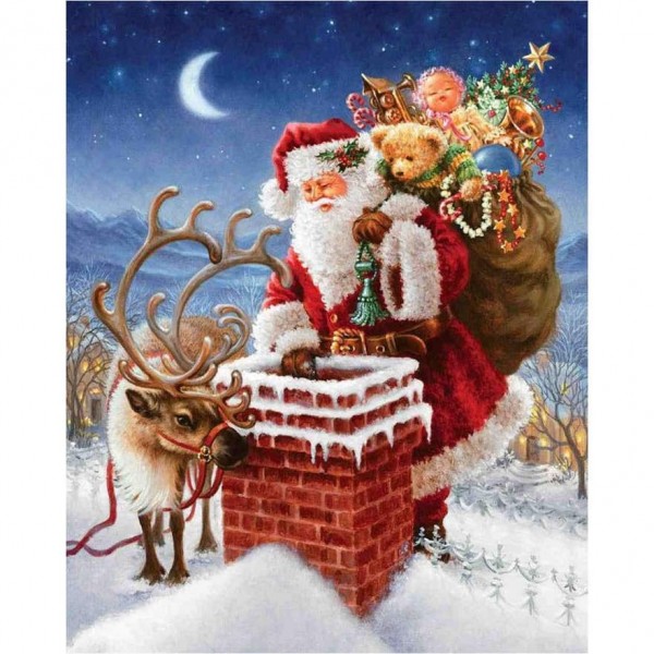 DIY Diamond Painting - Kerstmis PIX-2922