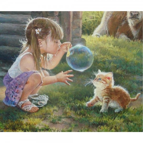 DIY diamant schilderij - Kinderen PIX-2738