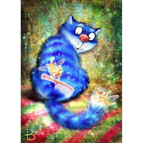 DIY Diamond Painting - Kat PIX-1357